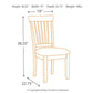 Berringer - Dining UPH Side Chair (Set of 2) - Rustic Brown