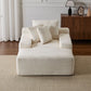 Oversized Chaise Lounge Chair Cozy Cloud Couch With 3 Throw Pillows And Wide Armrest - view 9