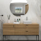 15.69"x15.69" Modern Bathroom Vessel Sink
