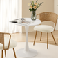 White Round Dining Table