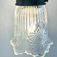 Antique Diamond Floral Flare Wall Sconce Light