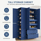 TOPMAX 73.6" Tall Farmhouse Kitchen Pantry Cabinet