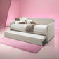 Jagger Fog Fabric Daybed With Trundle (Twin)