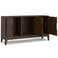 Harper 60 Inch Wide Solid Wood Sideboard Buffet