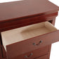 Elegant Cherry Traditional Storage Chest