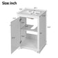 20-Inch Bathroom Vanity with Ceramic Sink