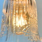 Antique Diamond Floral Flare Wall Sconce Light