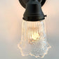 Antique Diamond Floral Flare Wall Sconce Light