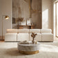 Evelyn 4-Piece Modular Chenille Sectional Sofa
