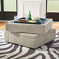 Calnita - Ottoman With Storage - Sisal