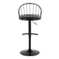 Adjustable Height Barstool with Swivel