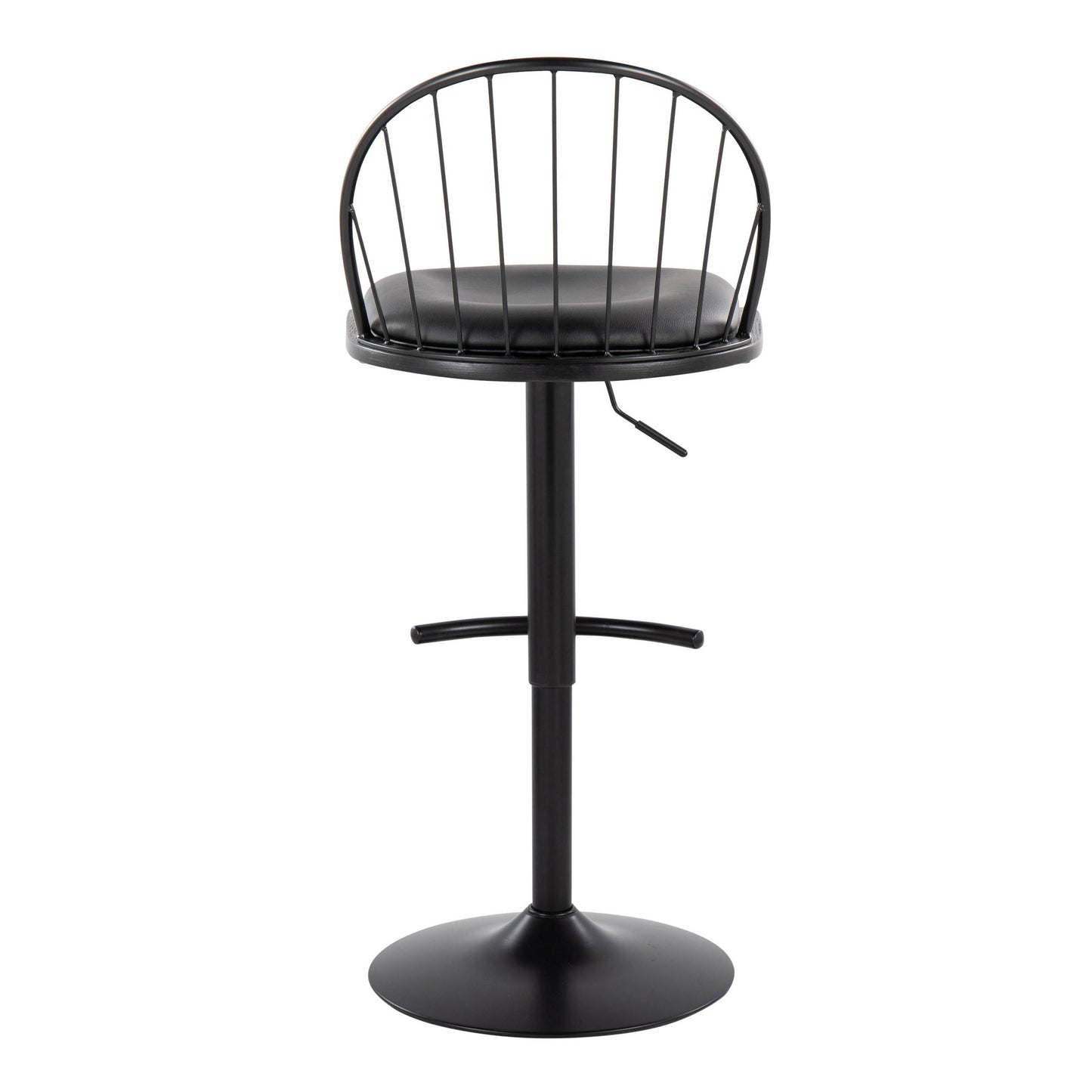 Adjustable Height Barstool with Swivel