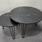 27.56'' Round Nesting Coffee Table Set of 2