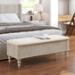 50.8-Inch Multi-Functional Storage Ottoman Bench