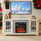 58" Modern TV Stand with Electric Fireplace