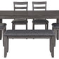 Bridson - RECT DRM Table Set (Set of 6) - Gray