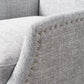 Modern Fabric Pushback Recliner Chair