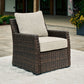 Brook Ranch - Lounge Chair With Cushion - Brown