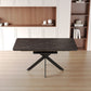 Modern Mid-Century Dining Table Set With Extendable Design - view 4