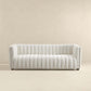 April - Mid-Century Modern Luxury Tight Back Boucle Couch - view 2