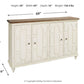 Roranville - Accent Cabinet - Antique White