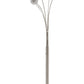 Winter - Metal Arc Lamp  - Silver Finish