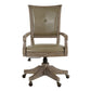Lancaster - Fully Upholstered Swivel Chair - Dove Tail Gray