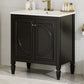 30" Bathroom Vanity with Sink and Two Doors
