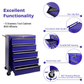 Rolling Metal Tool Chest with 5 Drawers