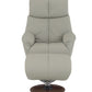 Kandoro Swivel Accent Chair with Ottoman