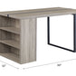 Patwin - Dining Table - Gray Oak & Black