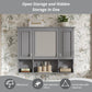 35'' x 28'' Wall Mounted Bathroom Medicine Cabinet