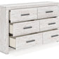 Cayboni - Six Drawer Dresser - Whitewash