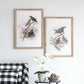 S/2 Bird Framed Print, 19.5x27.5"