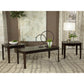 Amaro Three-Piece Table Set