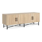 Functional 4-Door TV Cabinet