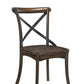 Kaelyn Dark Side Chairs Set of Two