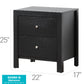 Elegantly Designed Bedside Table In Chic