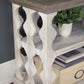Havalance - Console Sofa Table - Gray / White