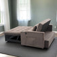 3 In 1 Convertible Sleeper Sofa Bed, Modern Fabric Loveseat Futon Sofa Couch With Pullout Bed, Small Love - view 3