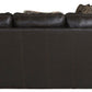 Denali - Italian Leather Match Sectional
