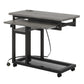 28"-39.3" Height Adjustable Portable Desk with USB Ports