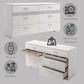 Naima II - Dresser - White High Gloss