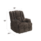 Pacay Chenille Power Motion Recliner