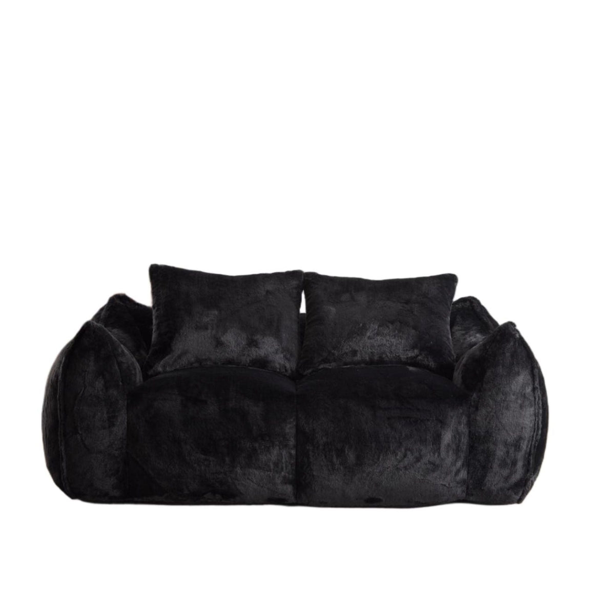 Giant Bean Bag Couch, Ultra Soft Fluffy Loveseat For Living Room - view 2