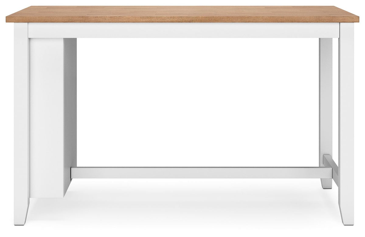 Gesthaven - Rectangular Dining Room Counter Set - view 3