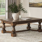 Sturlayne - Rectangular Cocktail Table - Brown - view 4