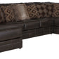 Denali - Italian Leather Match Sectional