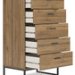 Deanlow - Five Drawer Chest - Honey