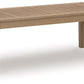 Hallow Creek - Rectangular Cocktail Table - Driftwood